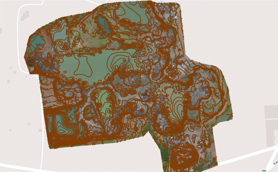 Contour Map Overlay