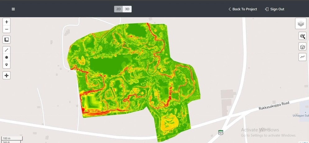 Slope Map Overlay